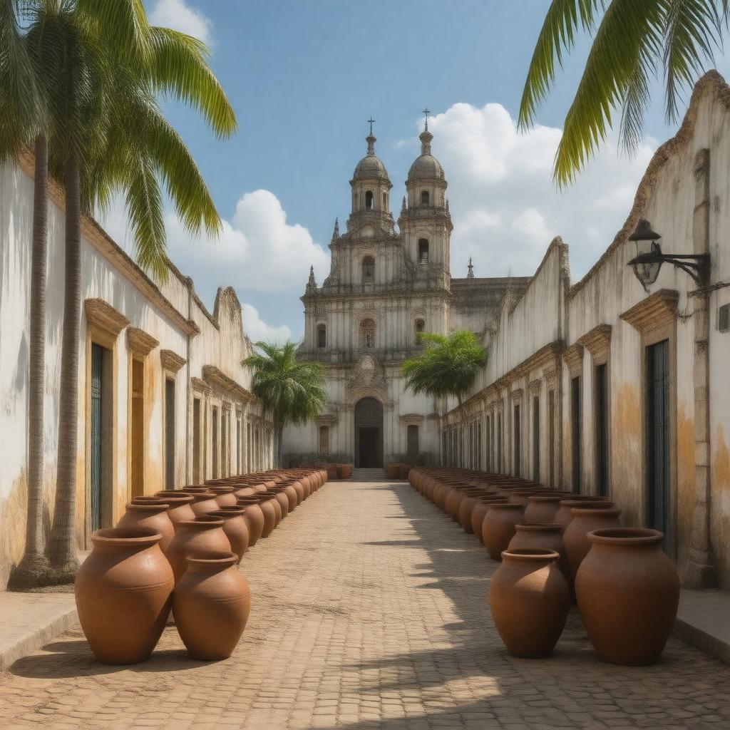 AI-created image of Camagüey, Cuba