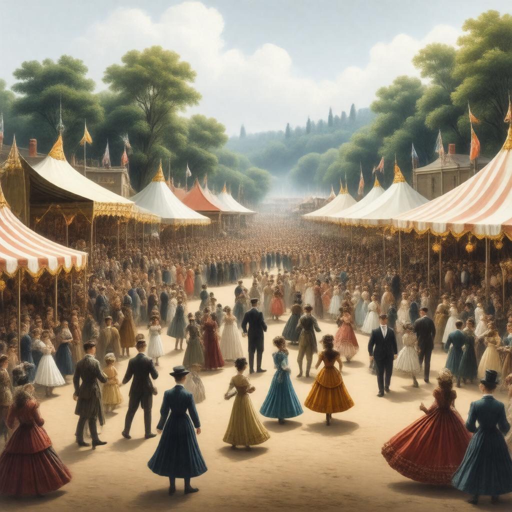 Click to view larger image AI-created image of Camberwell Fair