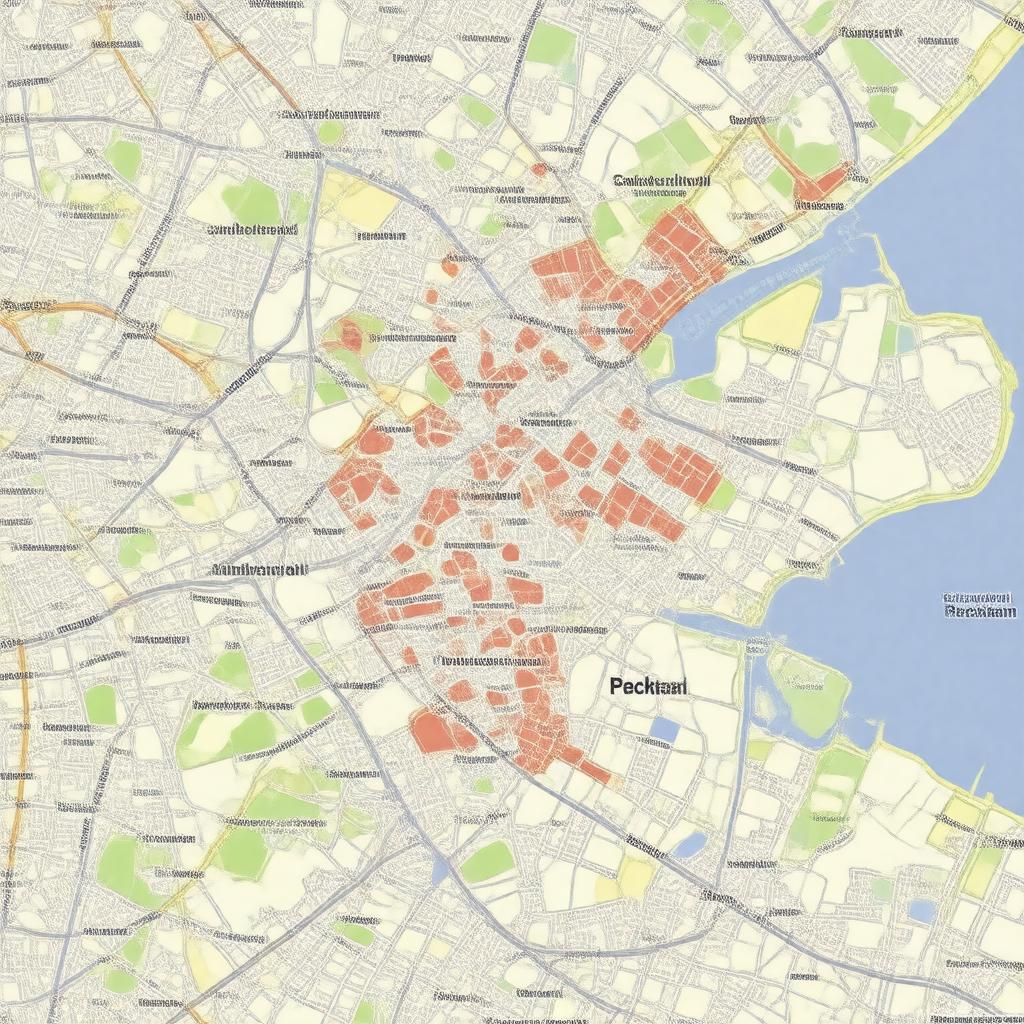 AI-created image of Camberwell and Peckham