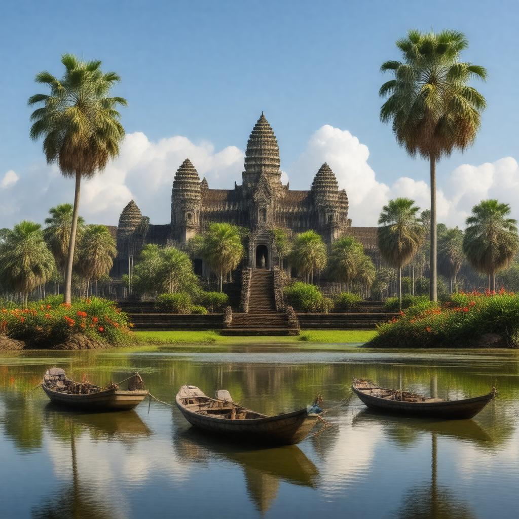 AI-created image of Cambodia (de facto)