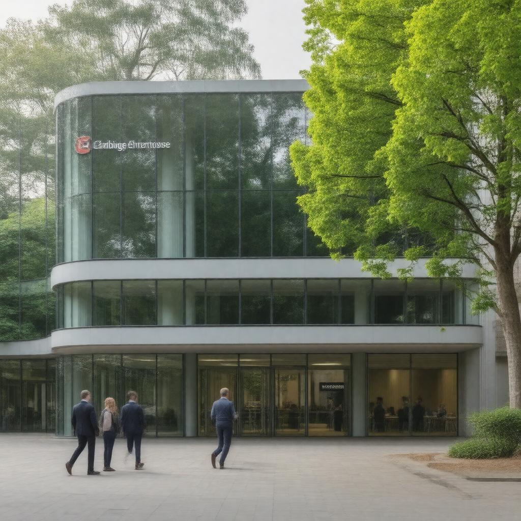 Click to view larger image AI-created image of Cambridge Enterprise