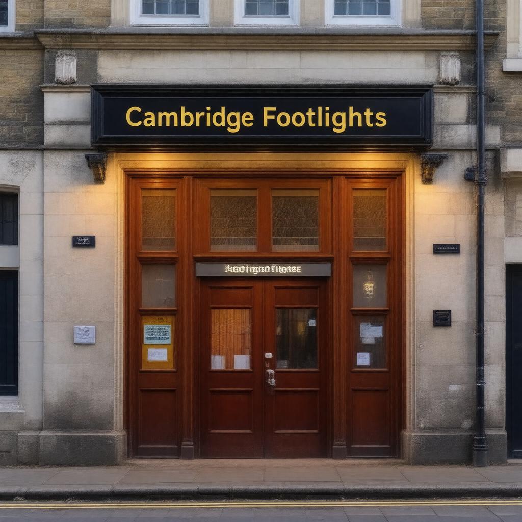 AI-created image of Cambridge Footlights