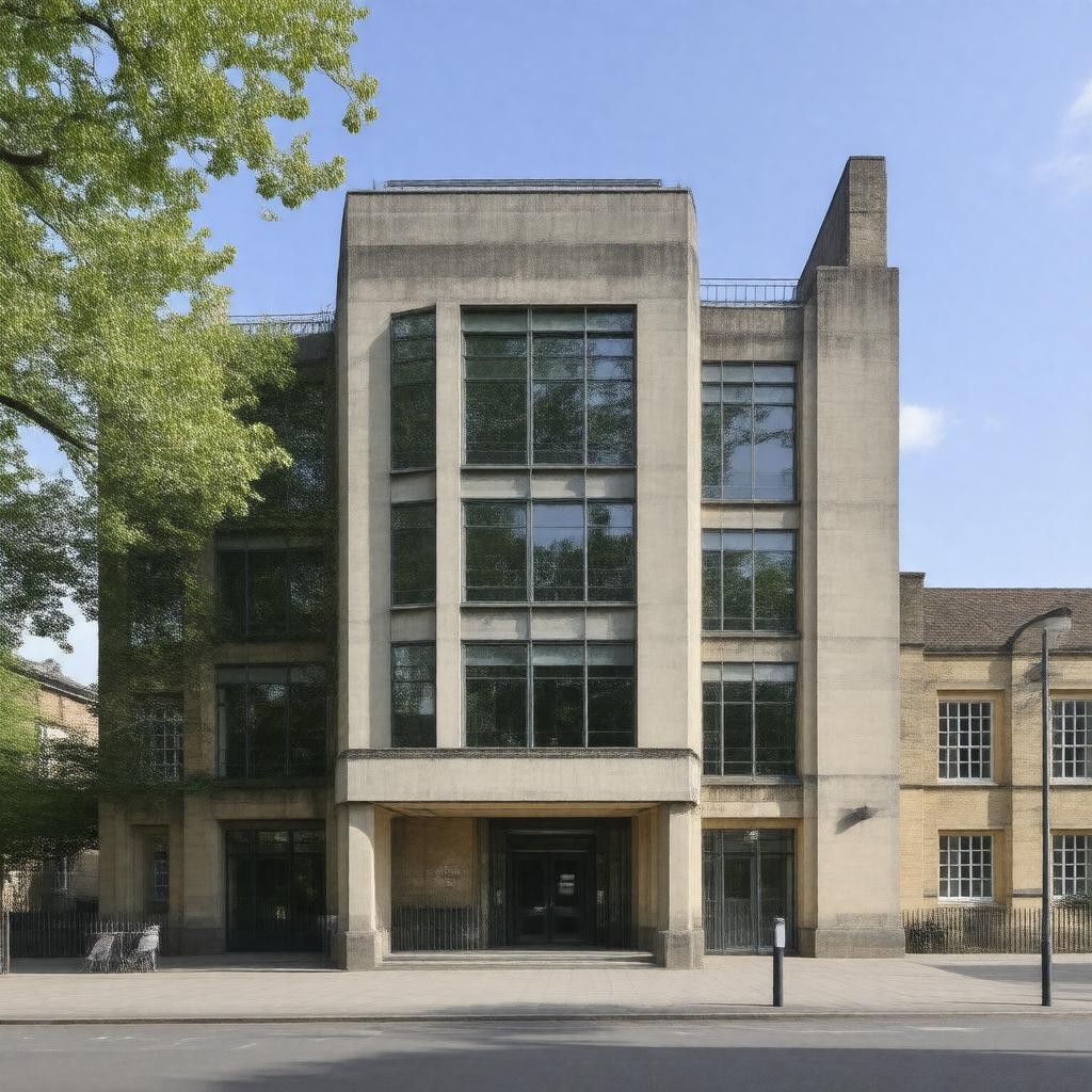 Click to view larger image AI-created image of Cambridge Institute for Medical Research