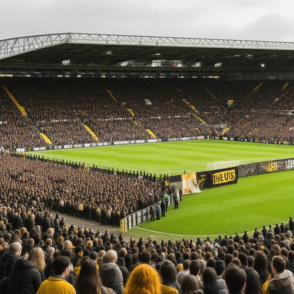 AI-created image of Cambridge United Football Club