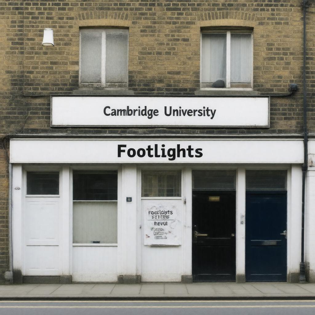 AI-created image of Cambridge University Footlights