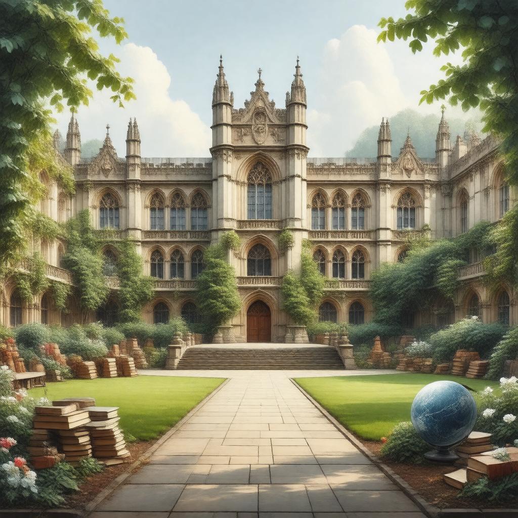 AI-created image of Cambridge University Press