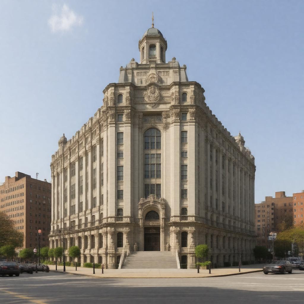 AI-created image of Camden City Hall