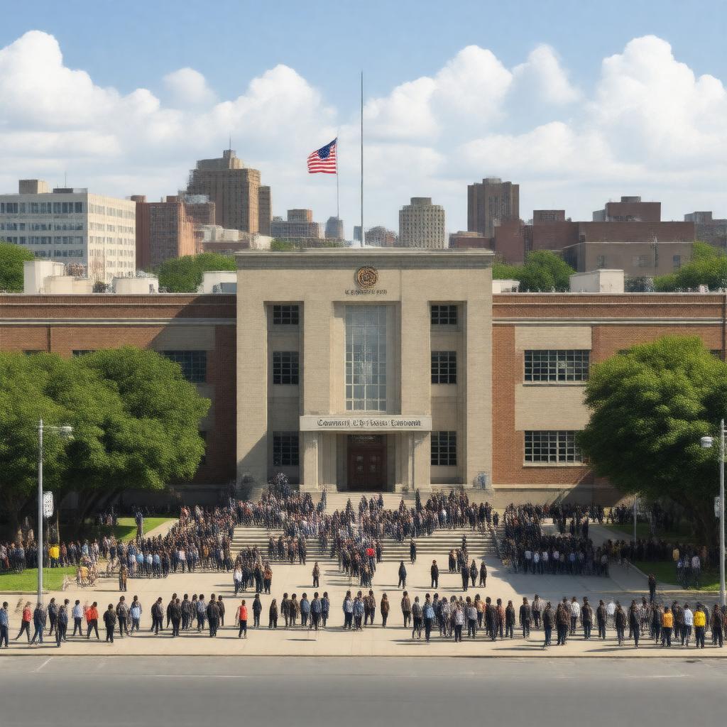 AI-created image of Camden City School District