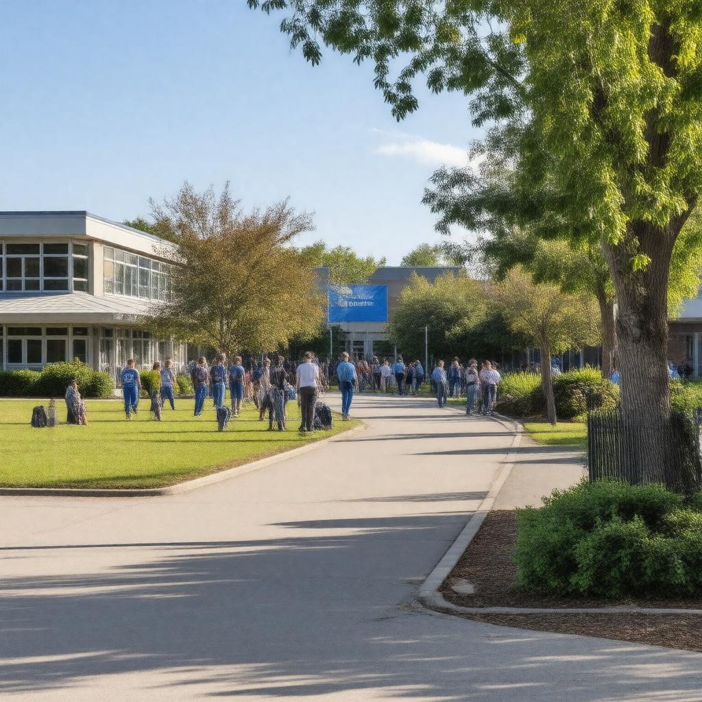 Click to view larger image AI-created image of Camden County College