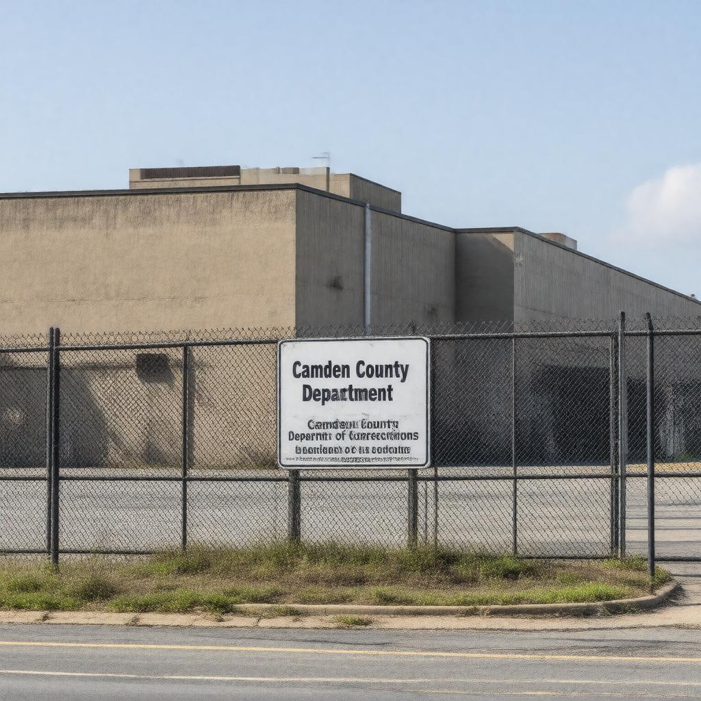 AI-created image of Camden County Department of Corrections