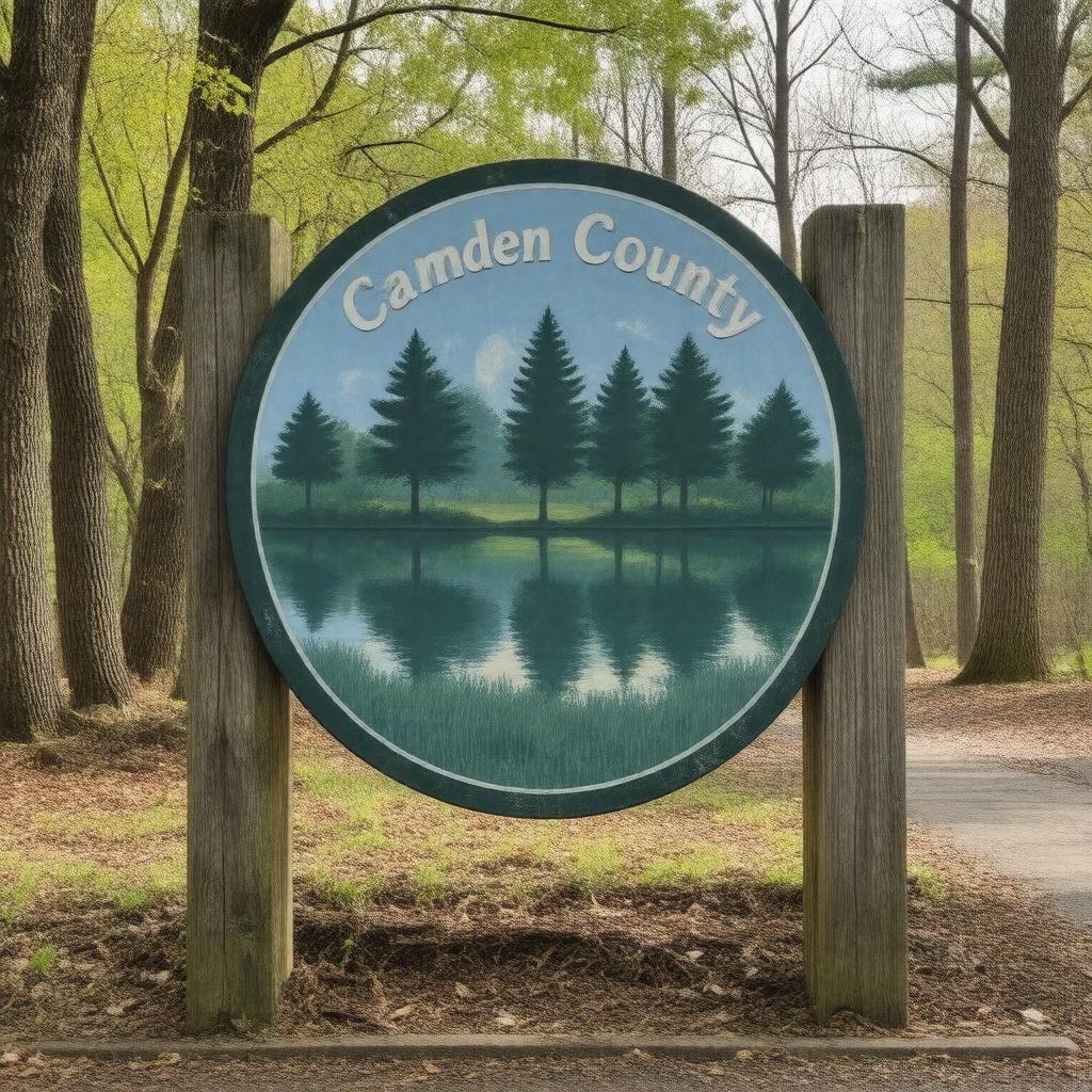 AI-created image of Camden County Department of Parks