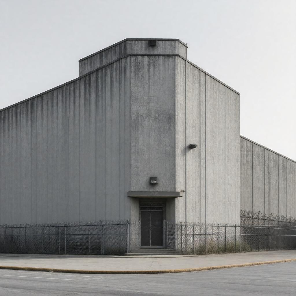 AI-created image of Camden County Jail