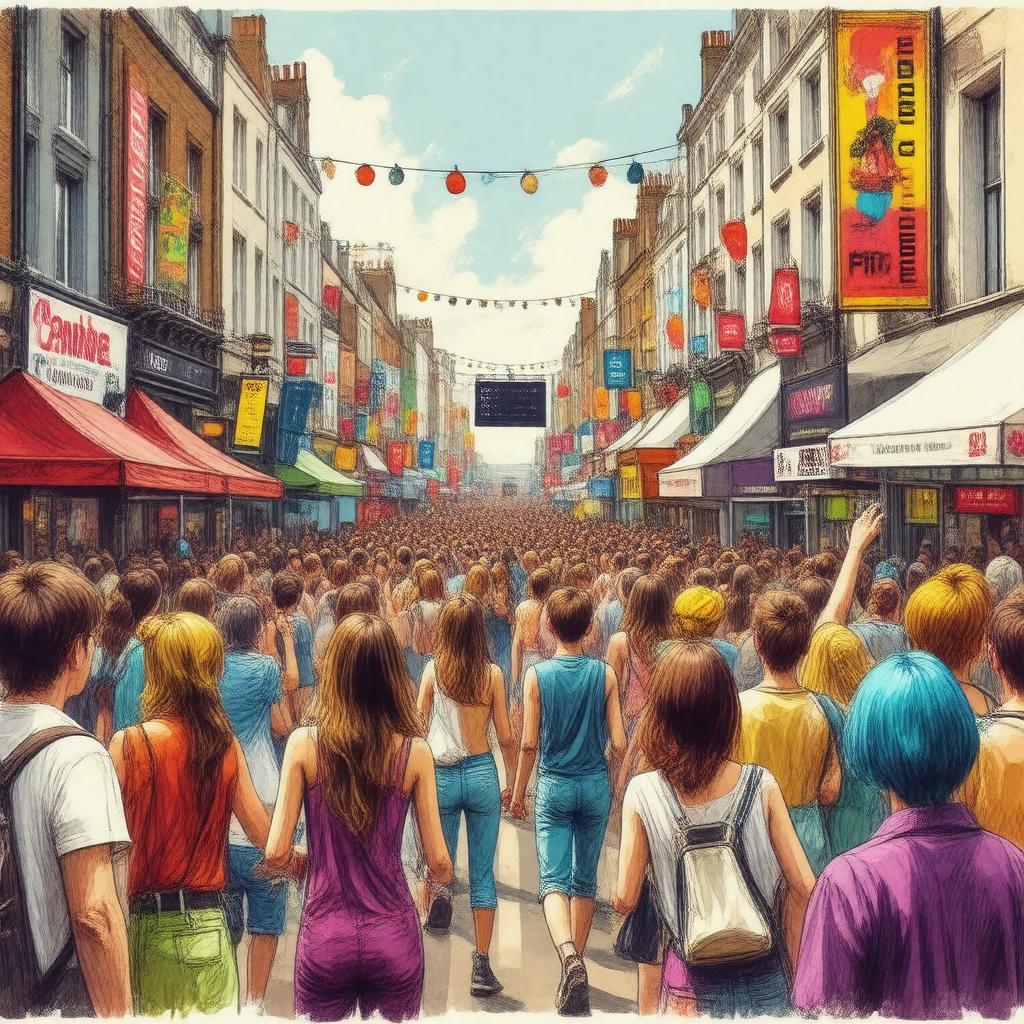 AI-created image of Camden Fringe