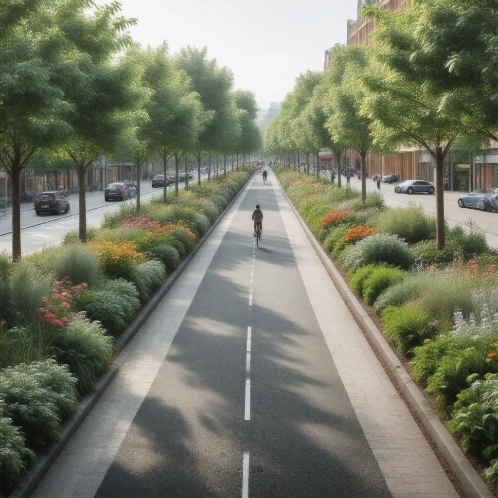 AI-created image of Camden GreenWay