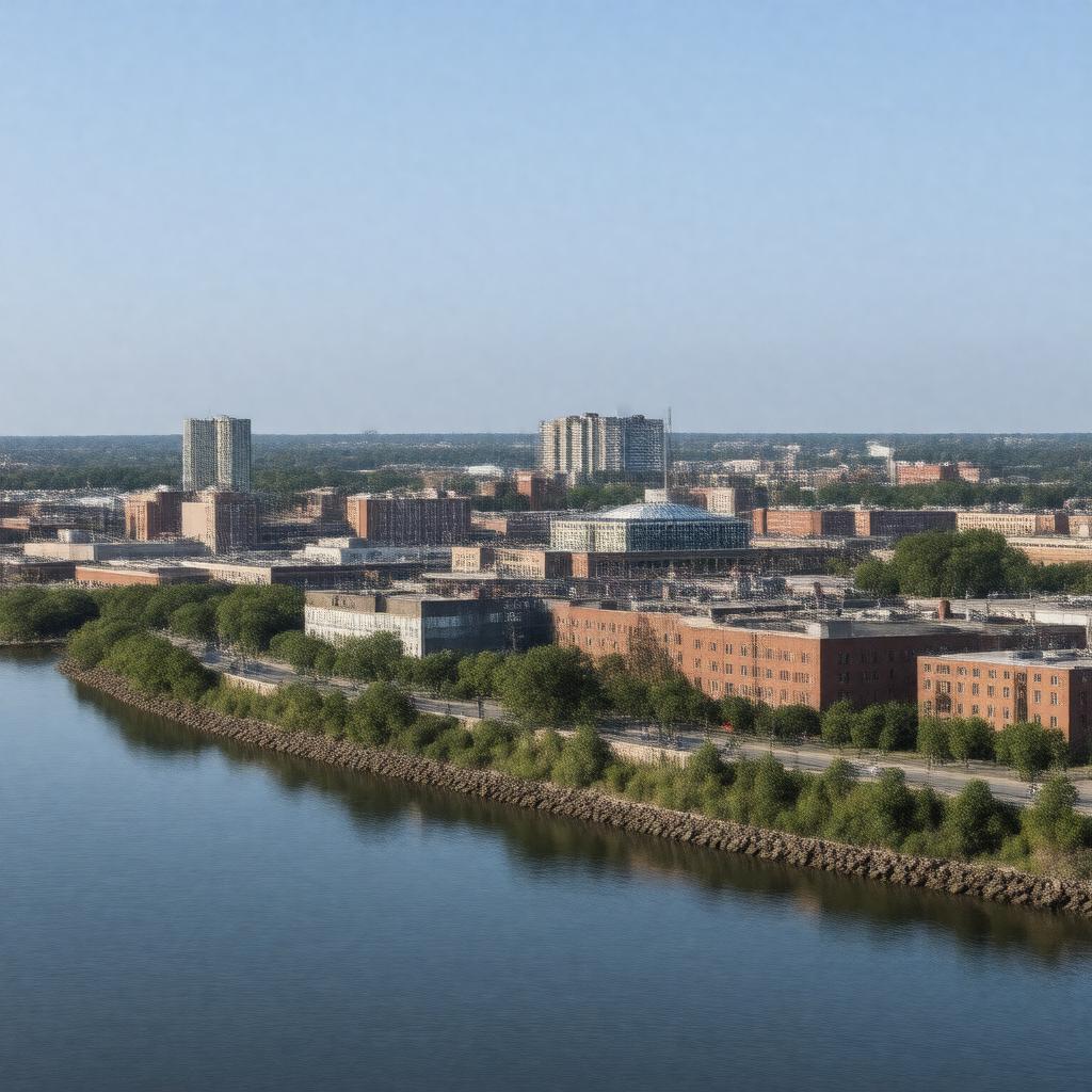 AI-created image of Camden, New Jersey, United States