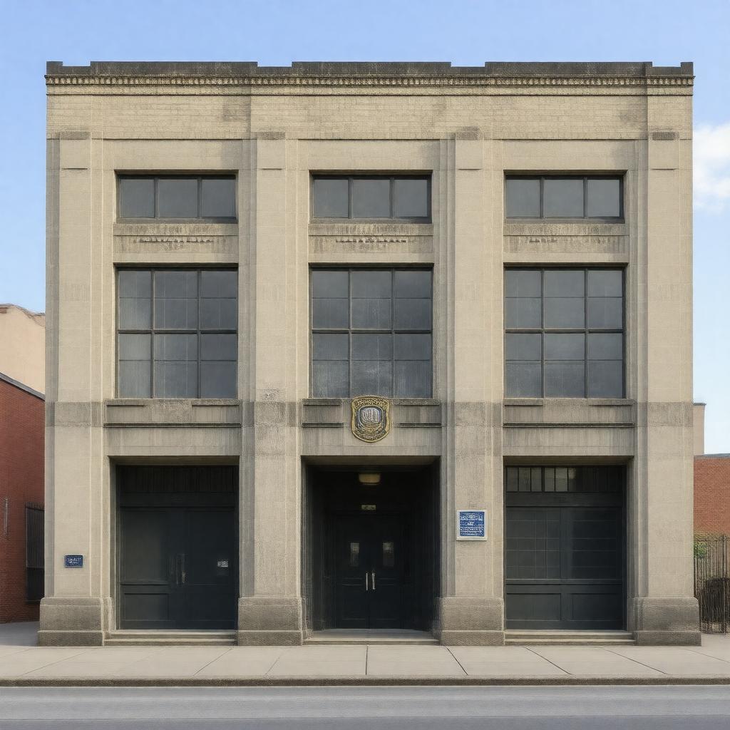 AI-created image of Camden Police Department