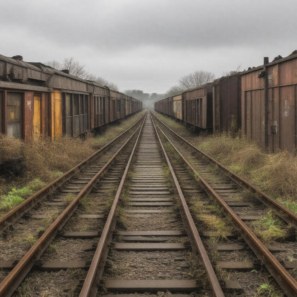 AI-created image of Camden Road Sidings