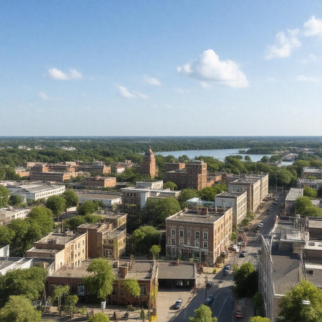 AI-created image of Camden, South Carolina