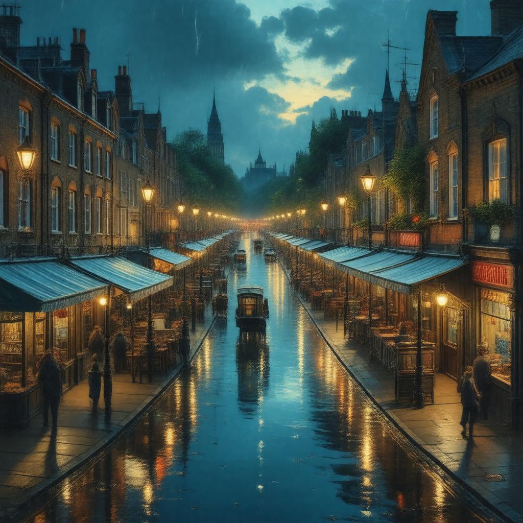 AI-created image of Camden Town