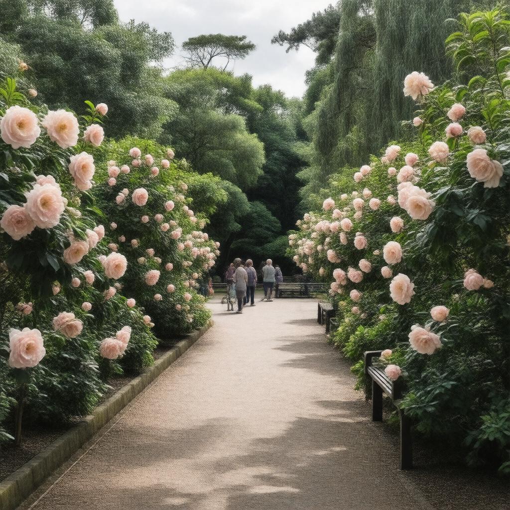 Click to view larger image AI-created image of Camellia Collection