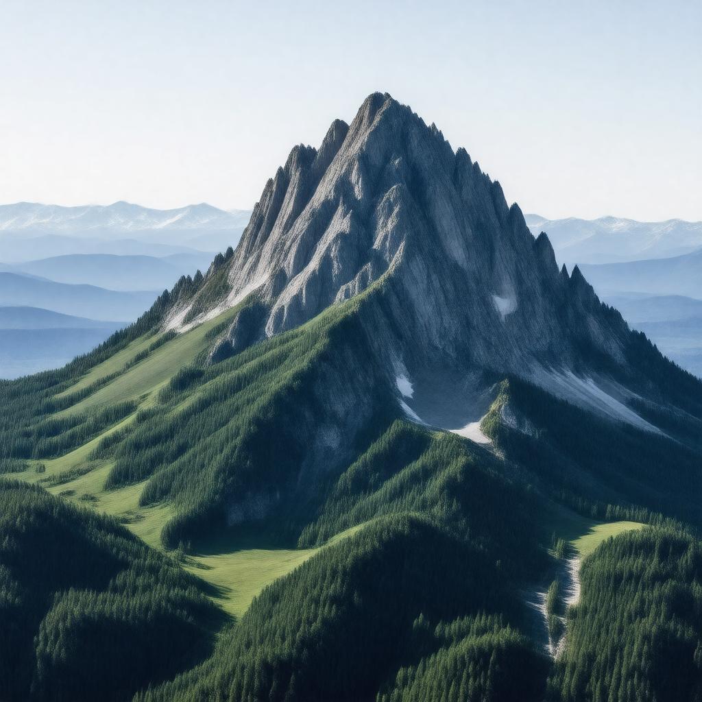AI-created image of Camel's Hump