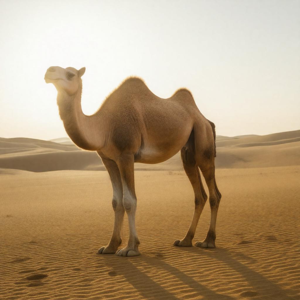 AI-created image of Camels