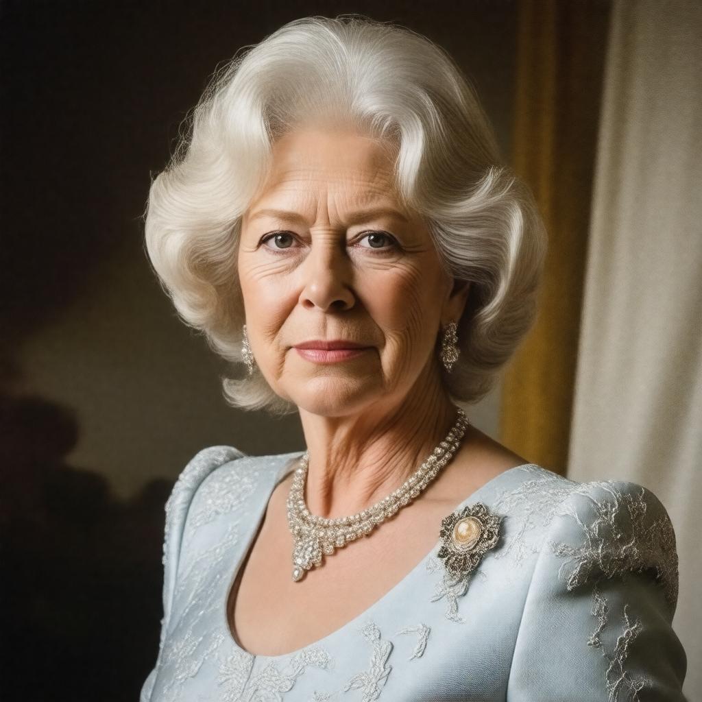 Click to view larger image AI-created image of Camilla, Duchess of Cornwall