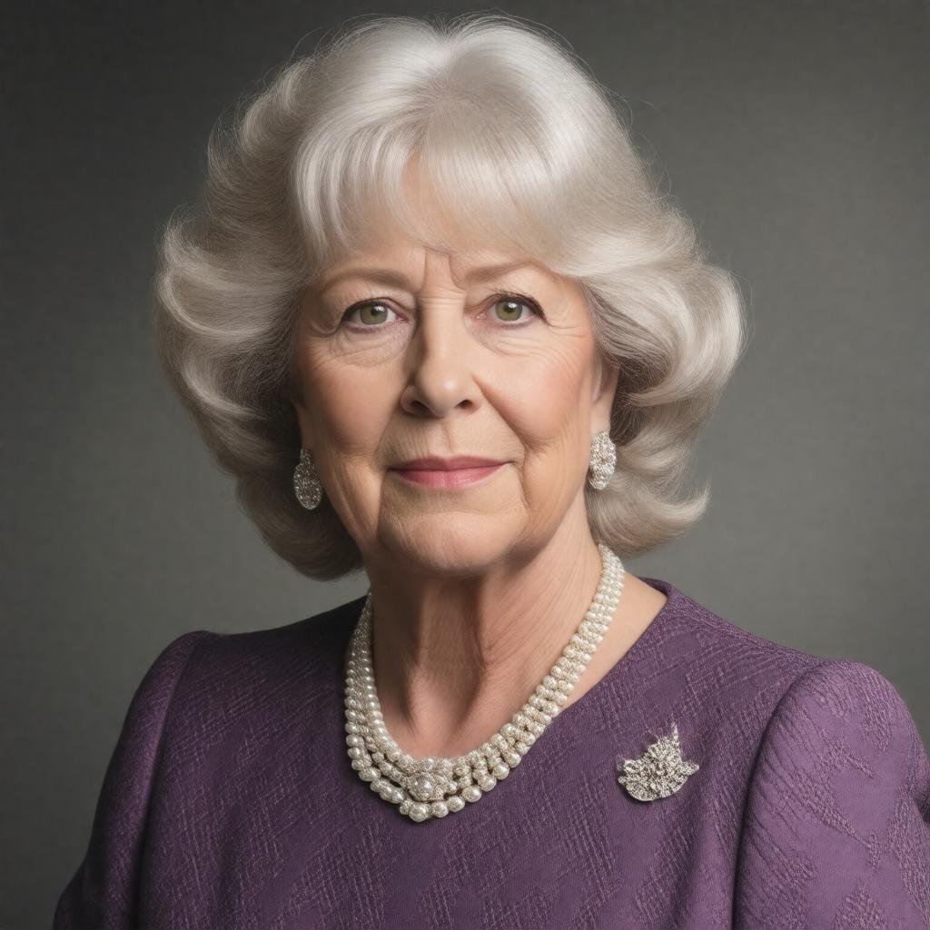 AI-created image of Camilla Parker Bowles