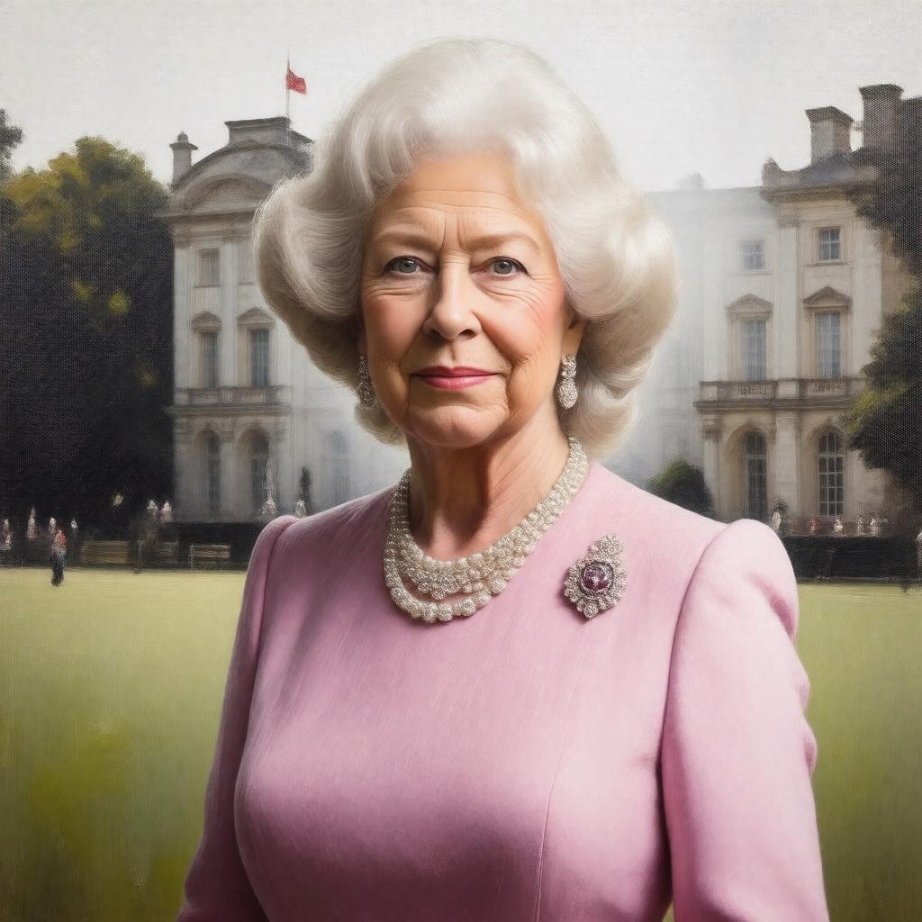 AI-created image of Camilla, Queen Consort