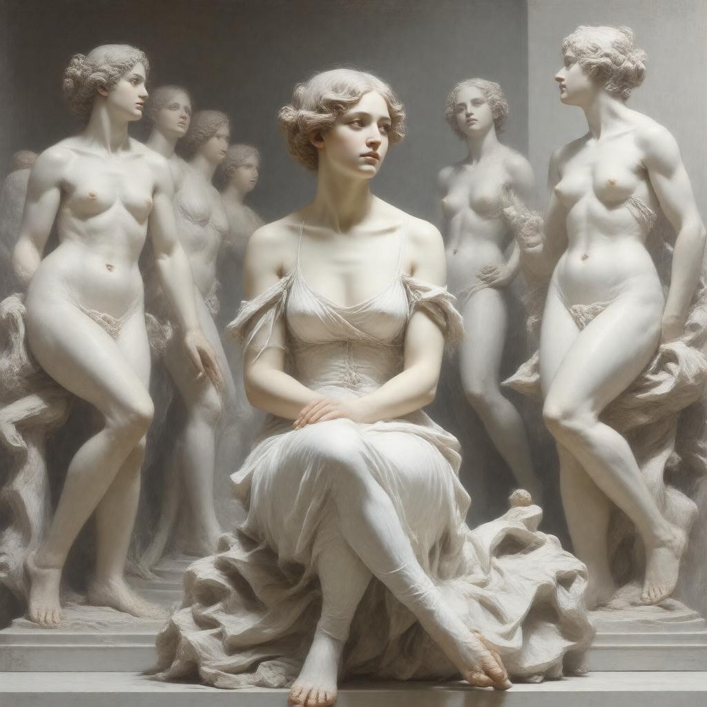 AI-created image of Camille Claudel