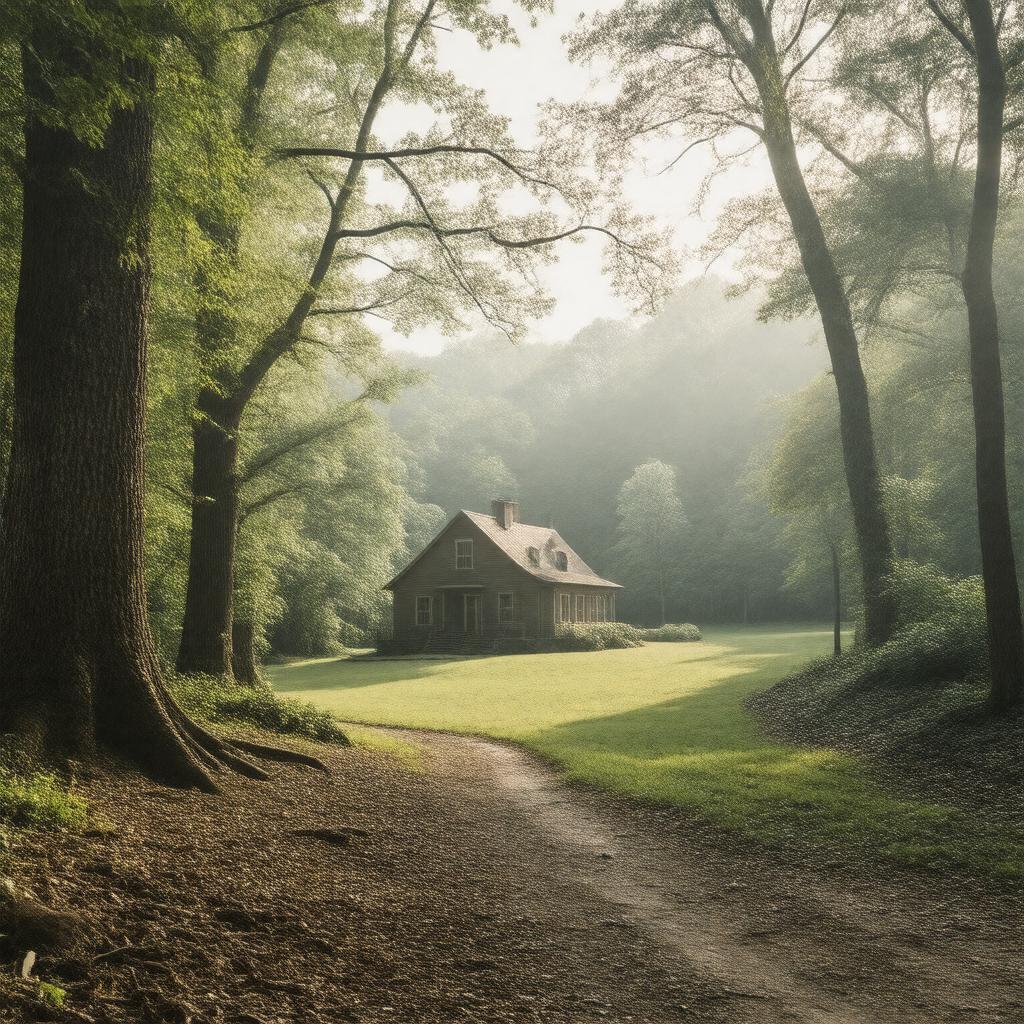 Click to view larger image AI-created image of Camp David