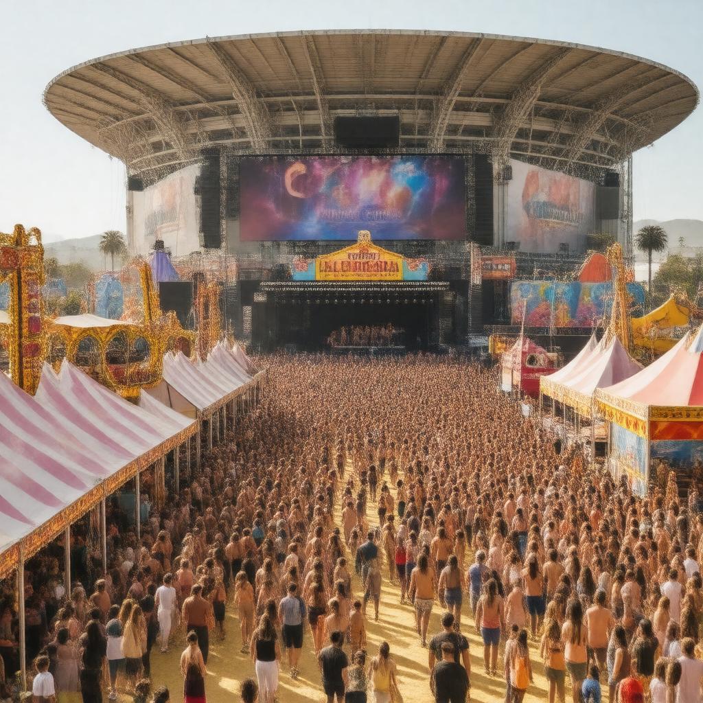AI-created image of Camp Flog Gnaw Carnival