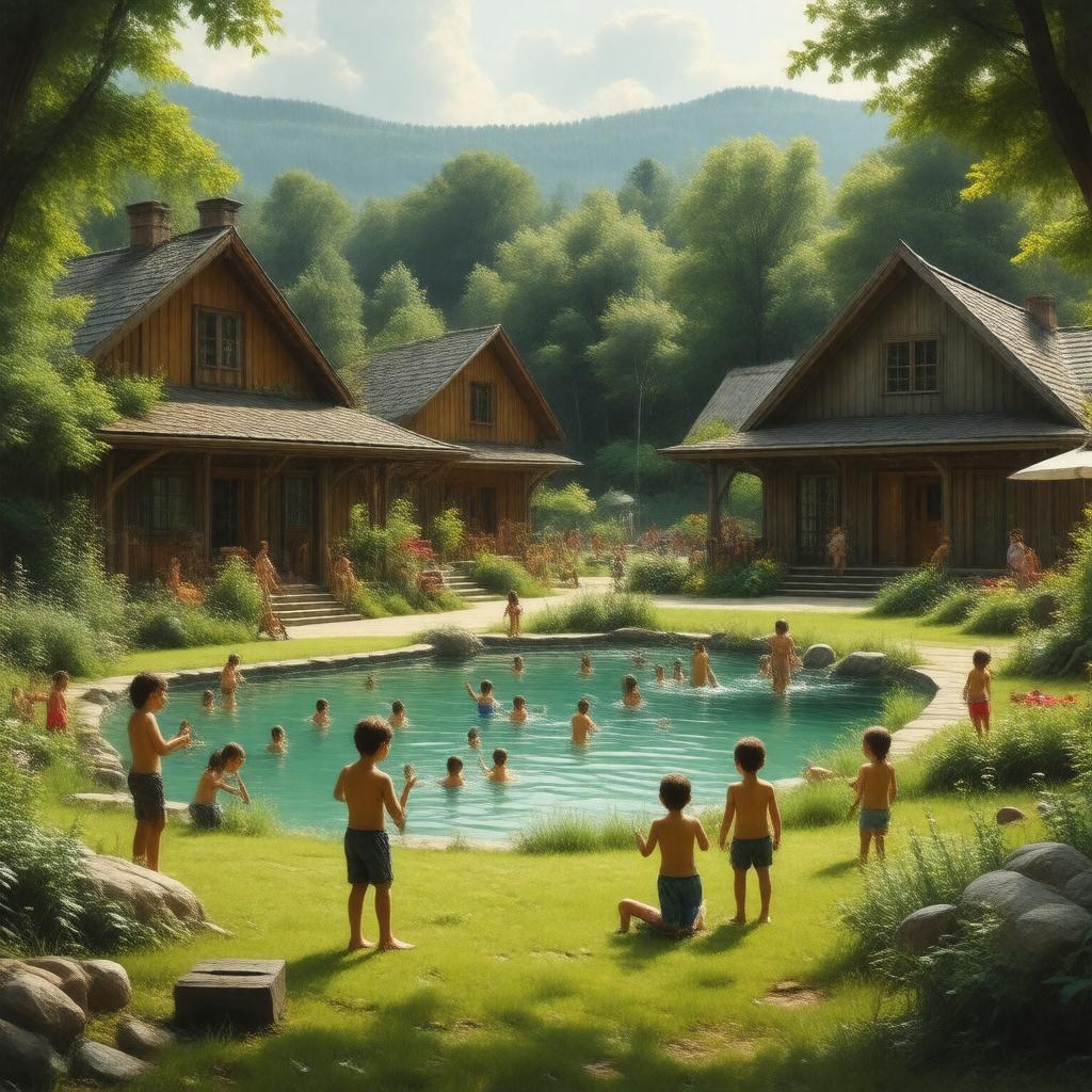 AI-created image of Camp Ramah