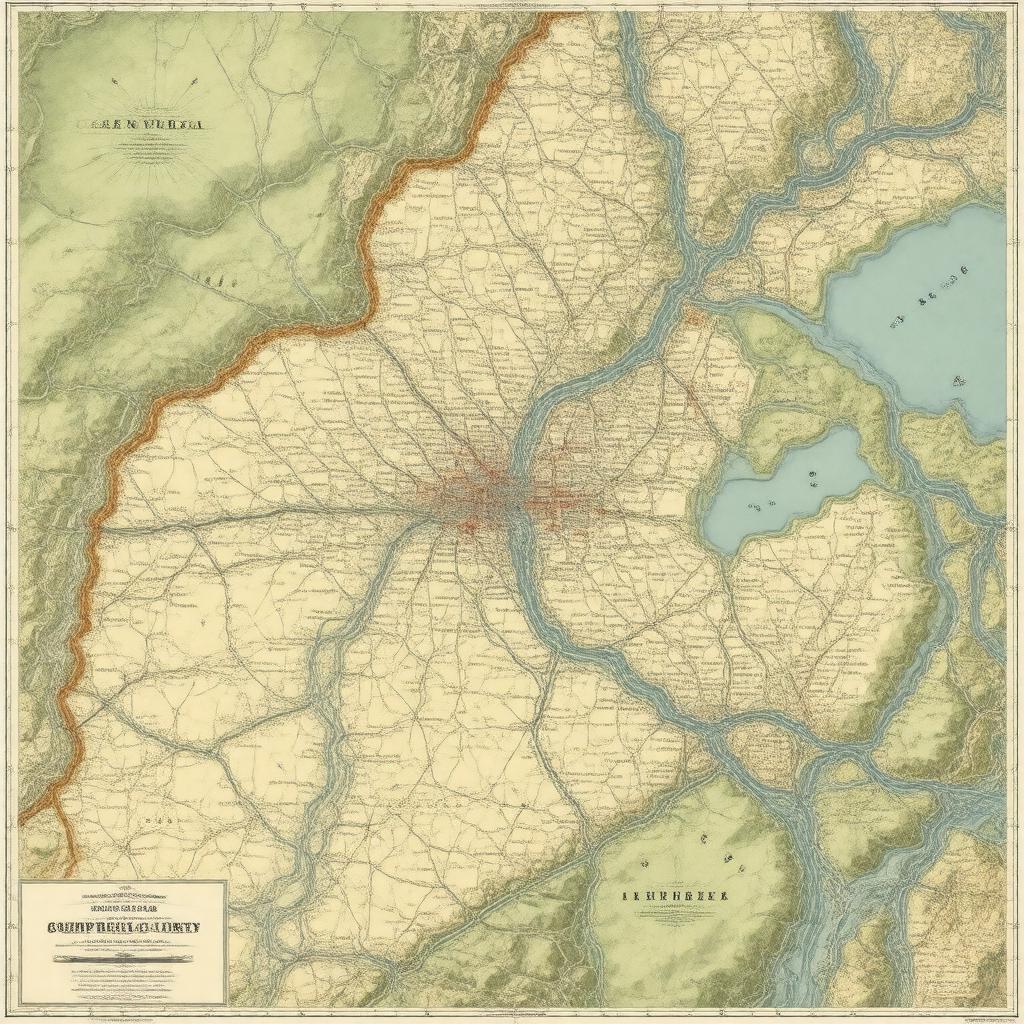 AI-created image of Campbell County, Kentucky