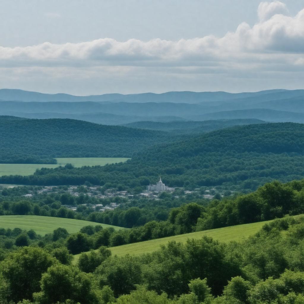 AI-created image of Campbell County, Tennessee