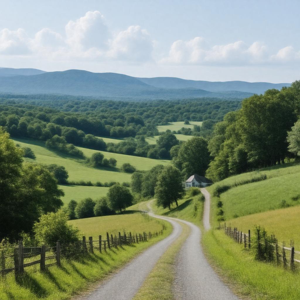 AI-created image of Campbell County, Virginia