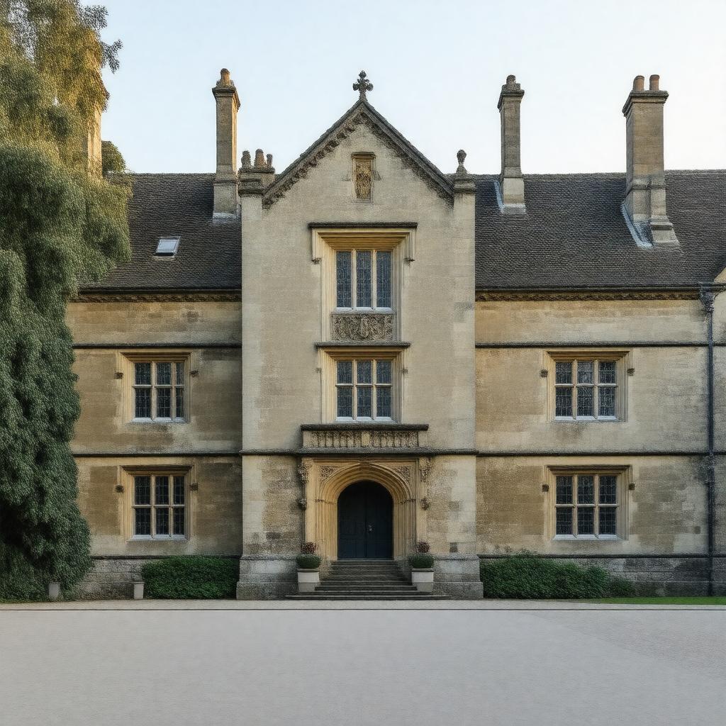 AI-created image of Campion Hall