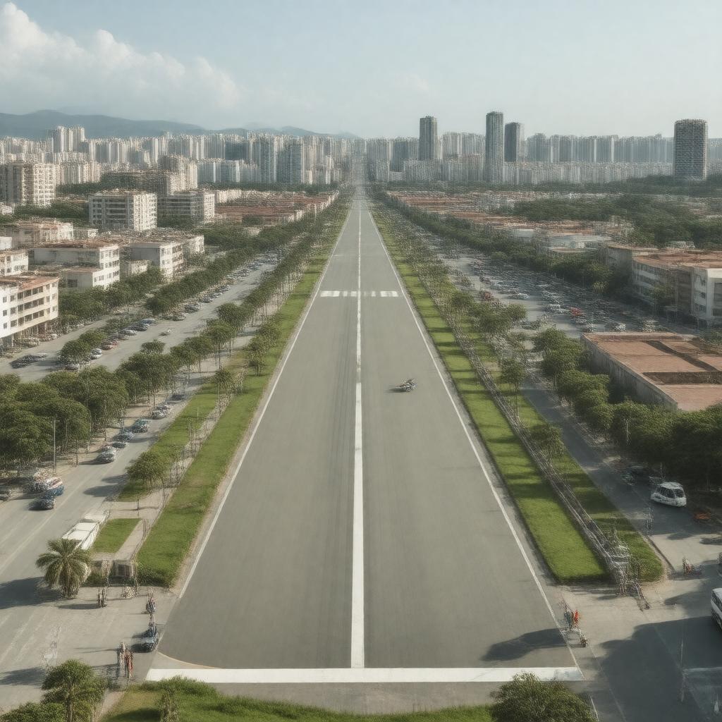 AI-created image of Campo de Marte Airport