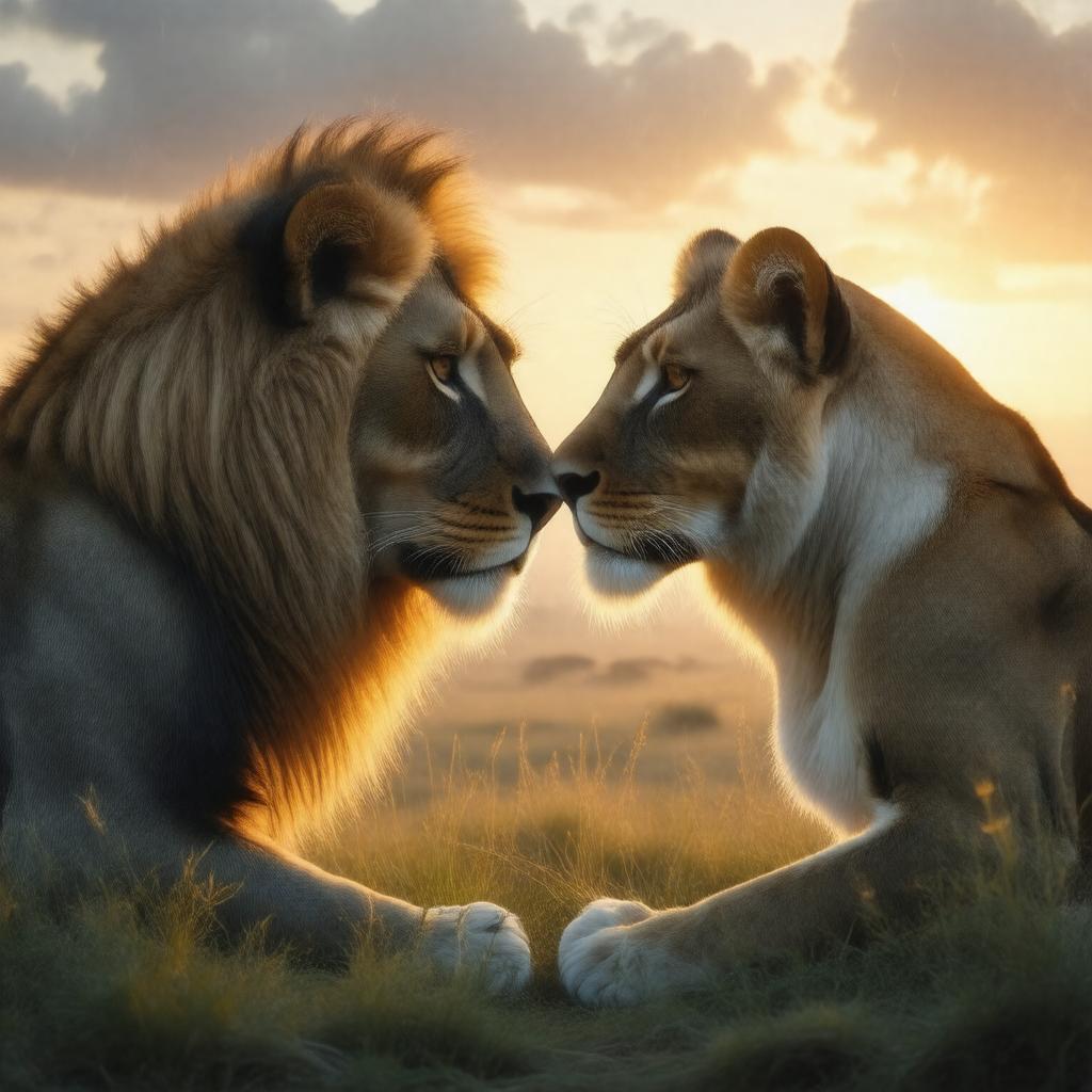 AI-created image of Can You Feel the Love Tonight