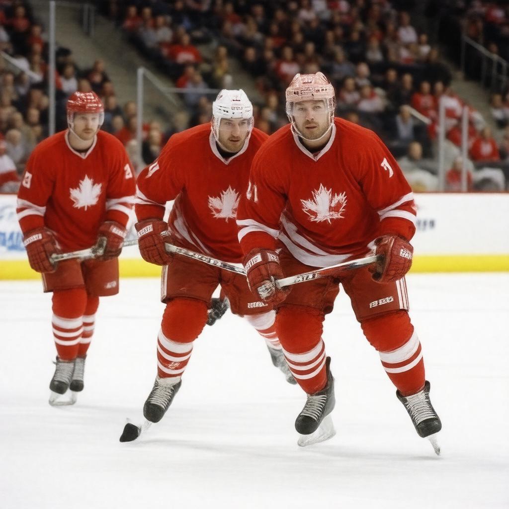 AI-created image of Canada (1996-1998)