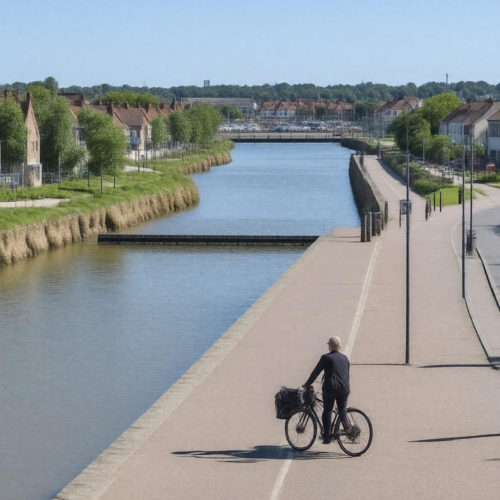 AI-created image of Canada Water