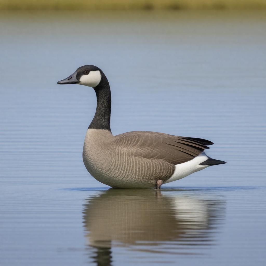 AI-created image of Canada goose
