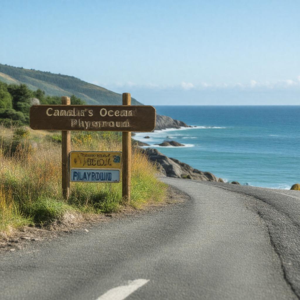 AI-created image of Canada's Ocean Playground