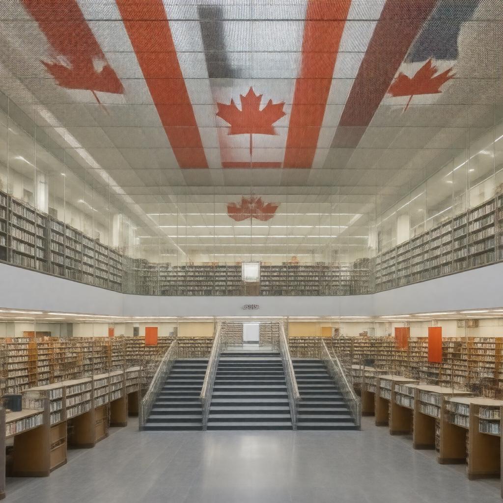 Click to view larger image AI-created image of Canadian Association of Research Libraries
