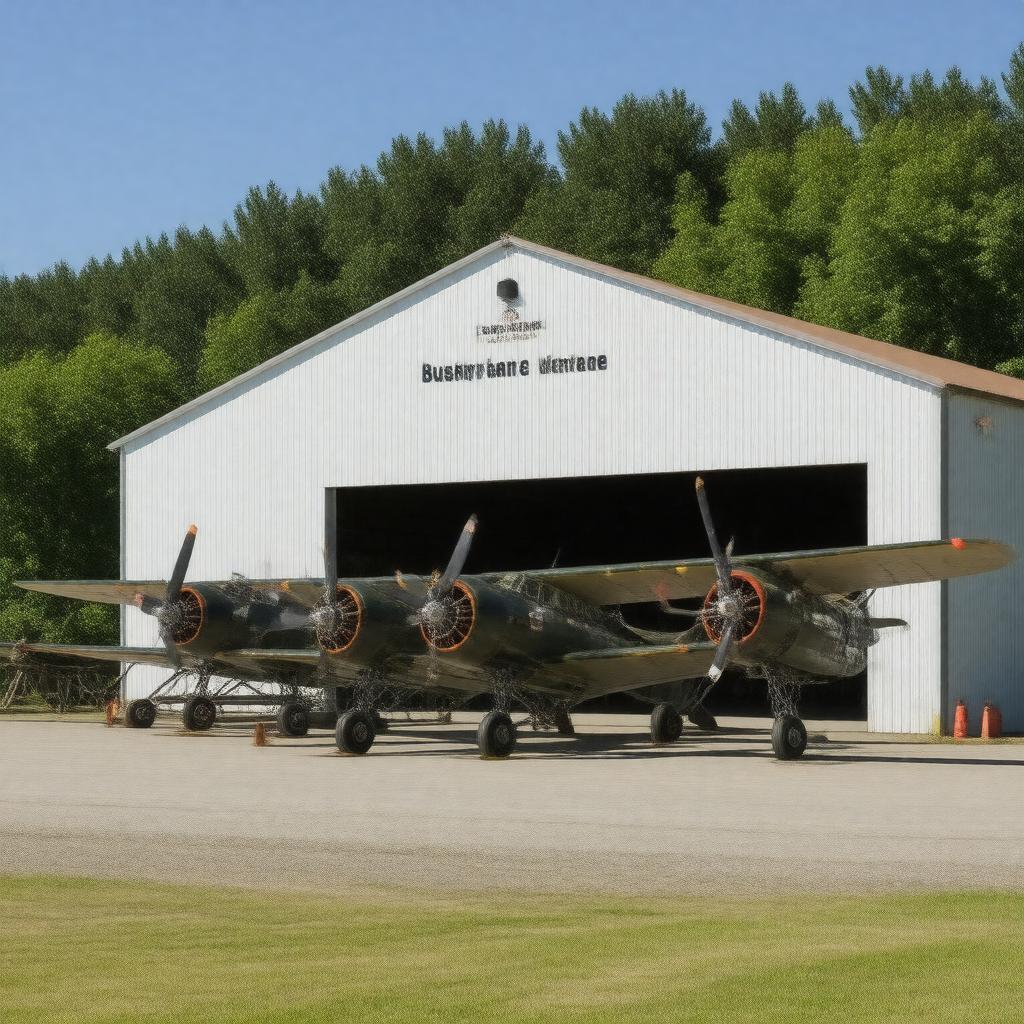 AI-created image of Canadian Bushplane Heritage Centre