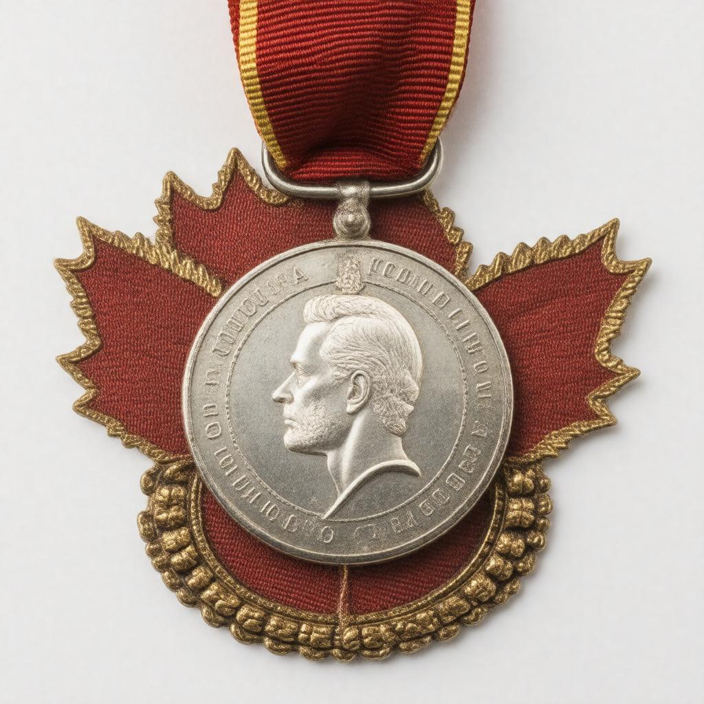 Click to view larger image AI-created image of Canadian Forces Decoration