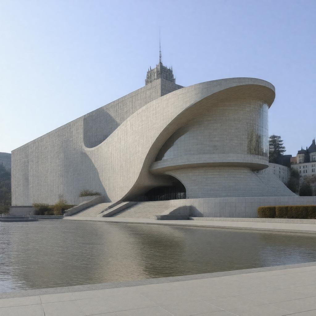 AI-created image of Canadian Museum of History