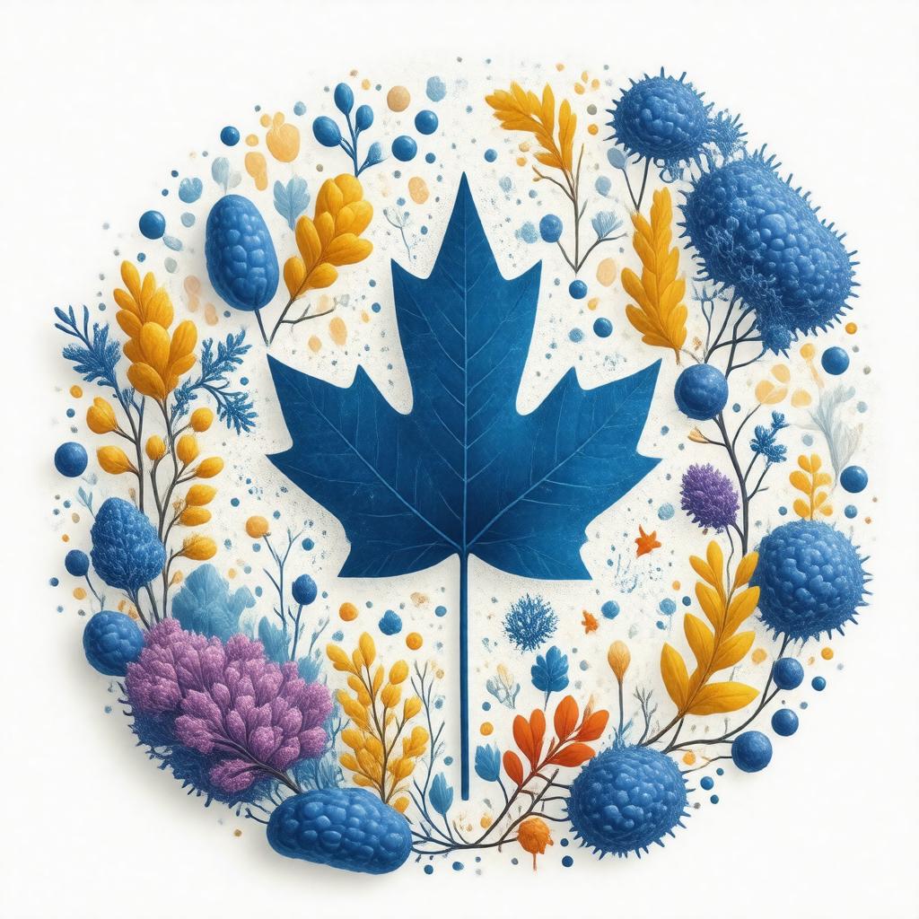 Click to view larger image AI-created image of Canadian Society of Microbiologists