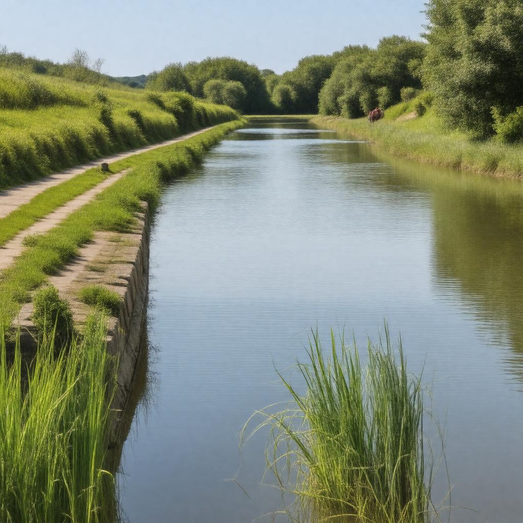 AI-created image of Canal & River Trust