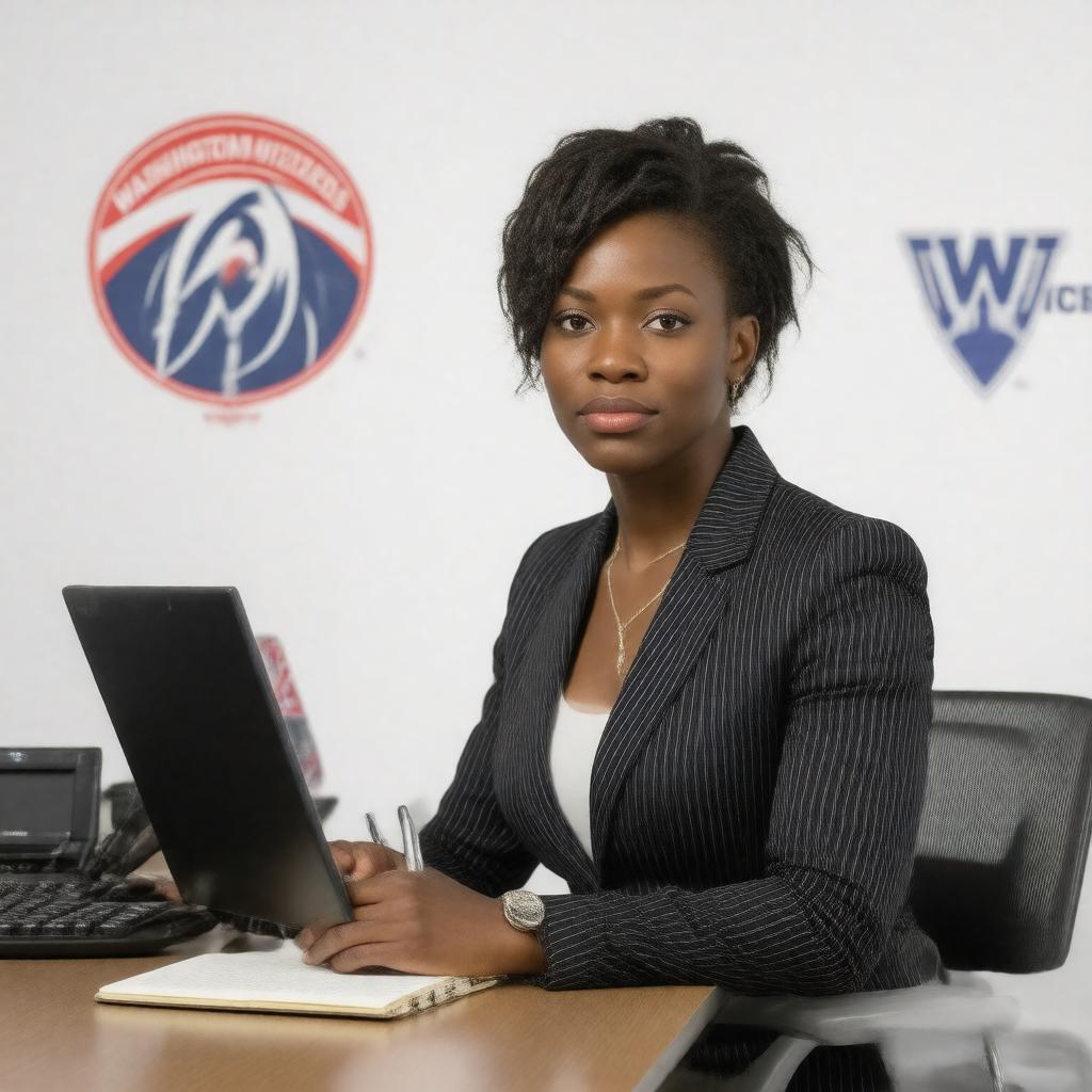 AI-created image of Candace Buckner